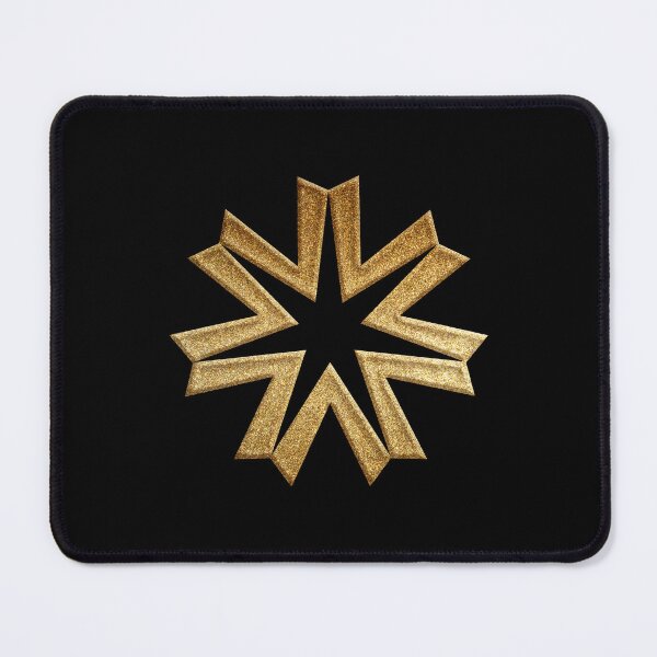 Item preview, Hokkaido Prefecture Symbol in Gold Faux designed and sold by Takeda-art.