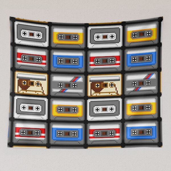 Item preview, six (6) pixel tapes designed and sold by cloakatak.