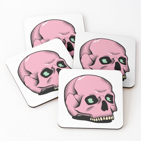Item preview, Pinky skull  designed and sold by Wavytarot.