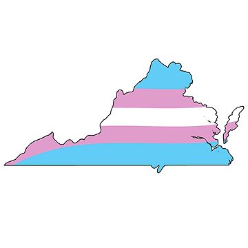 Artwork thumbnail, Virginia Trans Pride by Gayesthetic