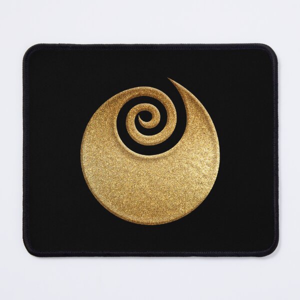 Item preview, Ibaraki Prefecture Symbol in Gold Faux designed and sold by Takeda-art.