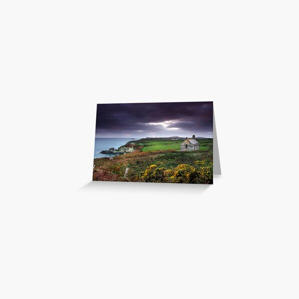 St Non's Chapel Greeting Card