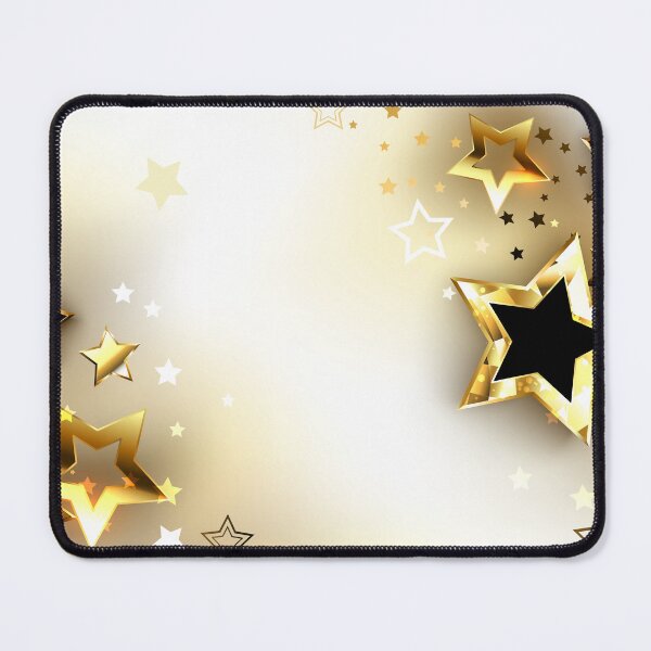 Item preview, White Background with Gold Stars designed and sold by Blackmoon9.