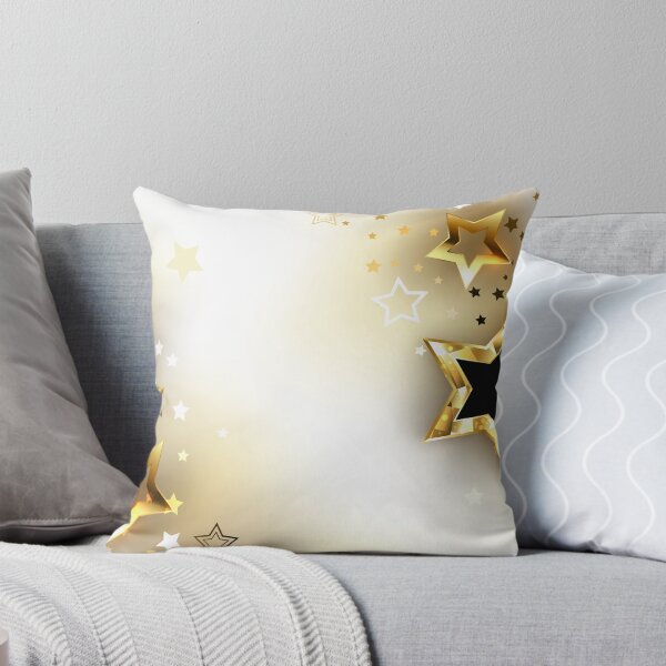 Item preview, White Background with Gold Stars designed and sold by Blackmoon9.