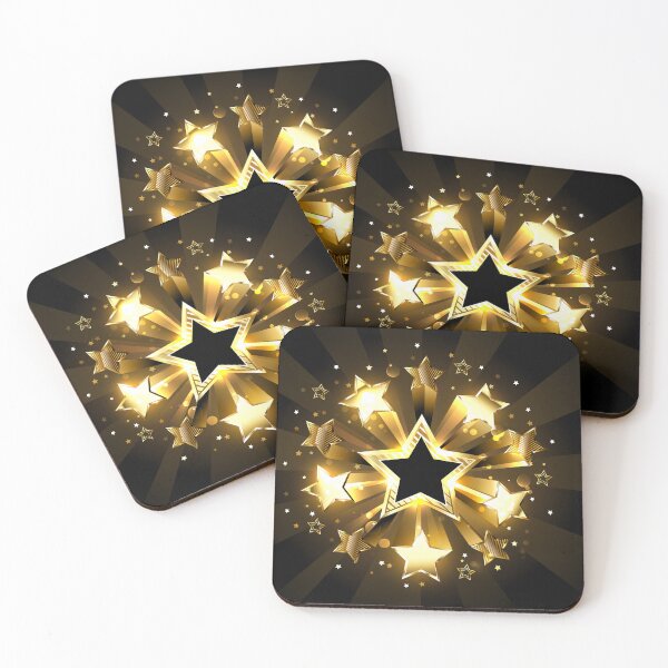 Item preview, Stellar explosion wits gold stars  designed and sold by Blackmoon9.