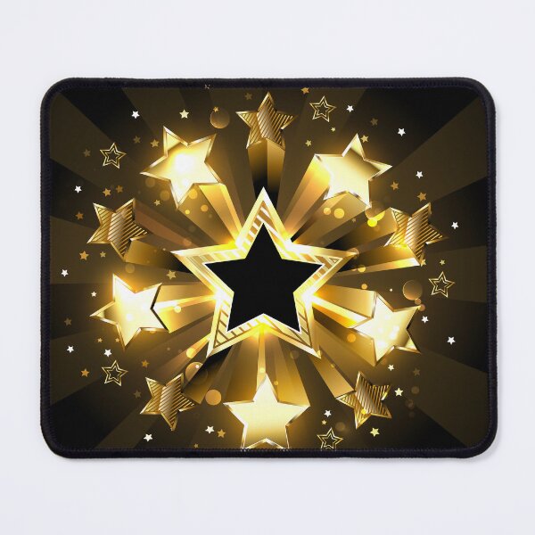 Five Gold Stars Gráfico por Blackmoon9 · Creative Fabrica