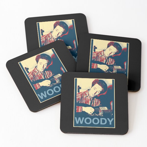 Item preview, Woody Guthrie - Supreme Sticker designed and sold by Bishove58.