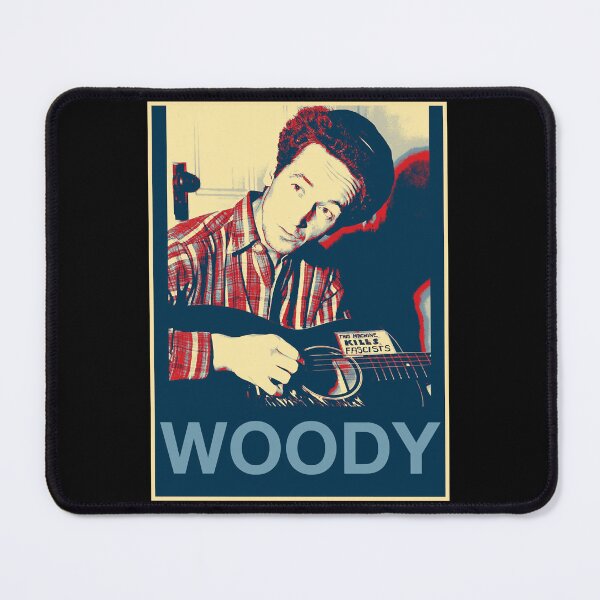 Item preview, Woody Guthrie - Supreme Sticker designed and sold by Bishove58.
