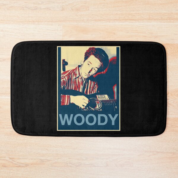 Item preview, Woody Guthrie - Supreme Sticker designed and sold by Bishove58.