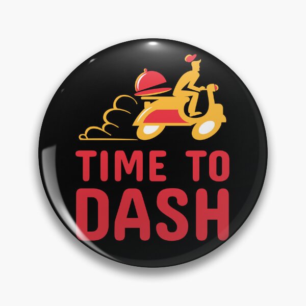 Item preview, Time To Dash Door Dasher Red Font | Food Driver Service Appreciation designed and sold by deliverylife.