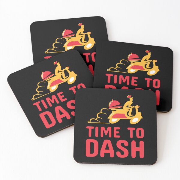Item preview, Time To Dash Door Dasher Red Font | Food Driver Service Appreciation designed and sold by deliverylife.