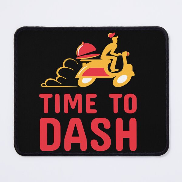 Item preview, Time To Dash Door Dasher Red Font | Food Driver Service Appreciation designed and sold by deliverylife.