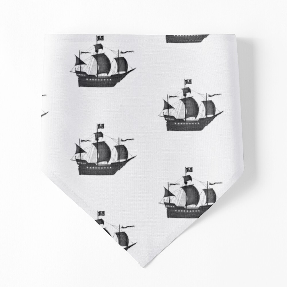 Pirate ship print by Terry Fan