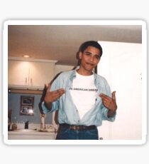 The American Dream - Obama Print Sticker