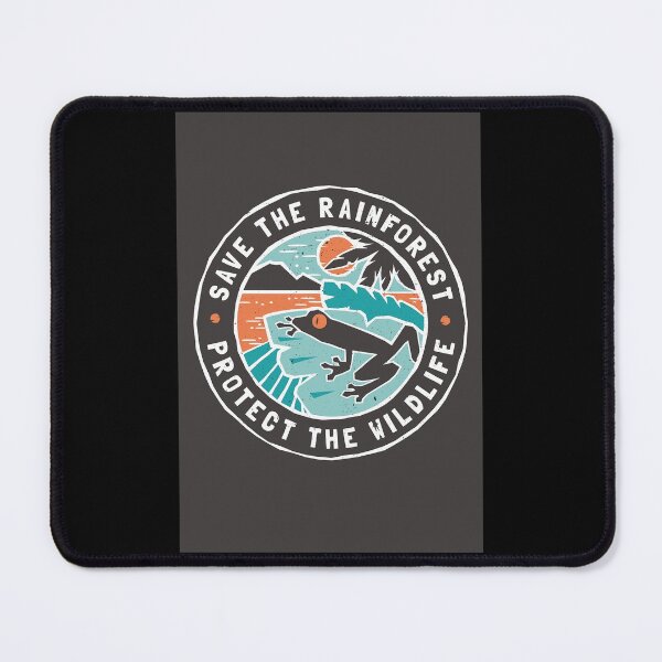 Item preview, Save the Rainforest, Protect the Wildlife Poster designed and sold by Bishove58.