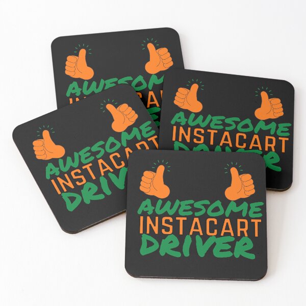 Item preview, Awesome Instacart Driver Orange x Green Font | Food Delivery Driver Service Appreciation designed and sold by deliverylife.