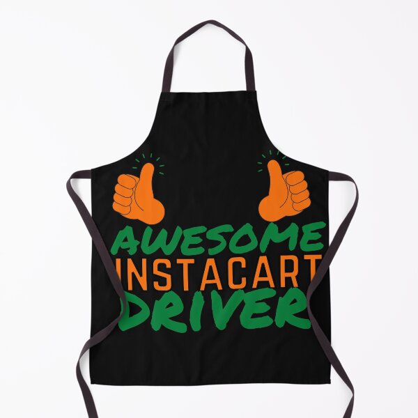 Item preview, Awesome Instacart Driver Orange x Green Font | Food Delivery Driver Service Appreciation designed and sold by deliverylife.