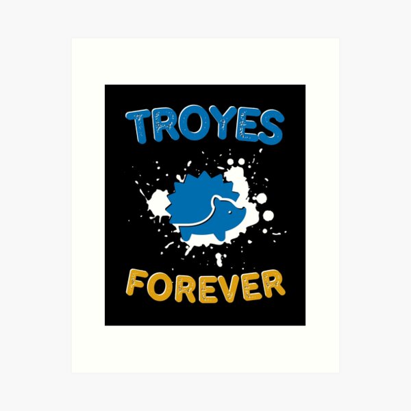 Item preview, Troyes Forever - Trojan Football Supporter Gift designed and sold by RomualdGR.