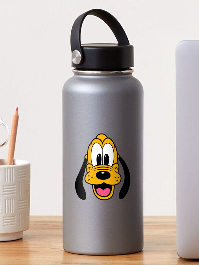 Mickey Donald Goofy Pluto Disney Graphic Cartoon 32oz Water Tracker Bottle  - Jolly Family Gifts