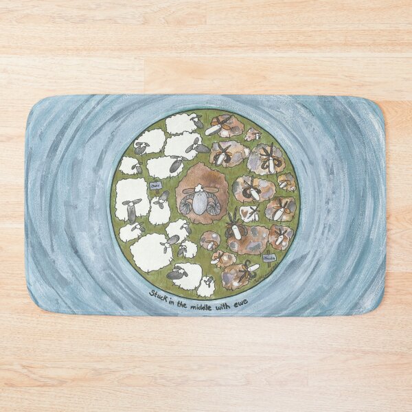 Item preview, Stuck in the middle with ewe designed and sold by ChillonLeachArt.