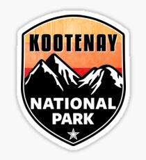 KOOTENAY NATIONAL PARK BRITISH COLUMBIA CANADA HIKING OUTDOORS EXPLORE NATURE Sticker