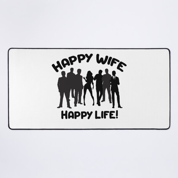 Item preview, Hotwife Swinger Lifestyle Happy Wife Happy Life - many boyfriends! designed and sold by swingersshop.