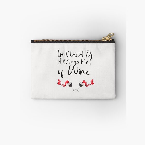 Item preview, Funny Trendy Sarcastic In Need Of A Mega Pint Of Wine T-Shirt designed and sold by Azim-Stefan.