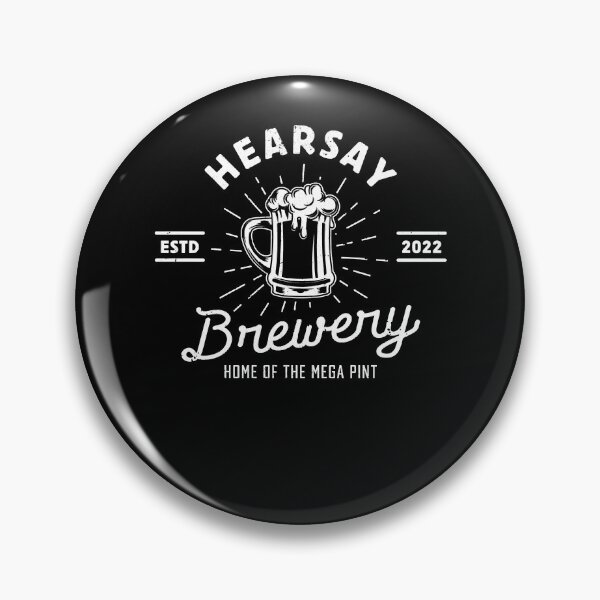Item preview, Hearsay Mega Pint Brewing Home Of The Mega Pint designed and sold by MaryTaylorShop.