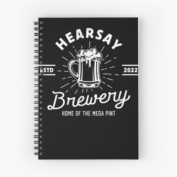 Item preview, Hearsay Mega Pint Brewing Home Of The Mega Pint designed and sold by MaryTaylorShop.