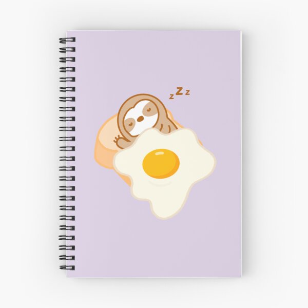 Item preview, Cute Fried Egg on Toast Sloth  designed and sold by theslothinme.