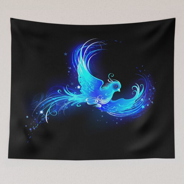 Item preview, Blue Flame Bird designed and sold by Blackmoon9.
