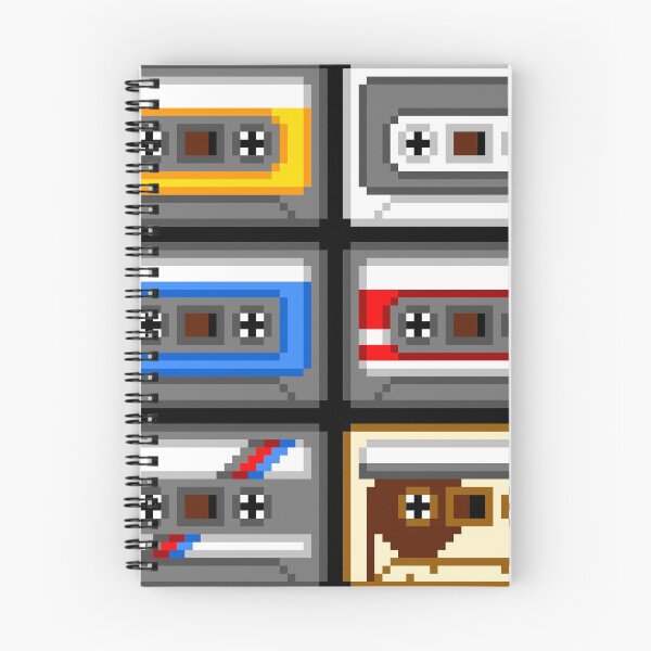 Item preview, six (6) pixel tapes designed and sold by cloakatak.