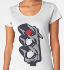 Red Traffic Light Women's Premium T-Shirt