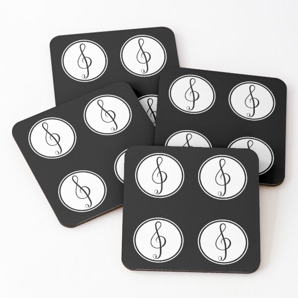 Item preview, Treble Clef - Music Notation - Musician designed and sold by JourneyCreative.