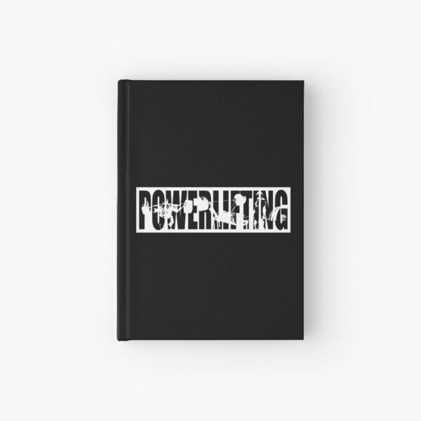 Powerlifting ICONIC - Squat, Bench Press, Deadlift Hardcover Journal