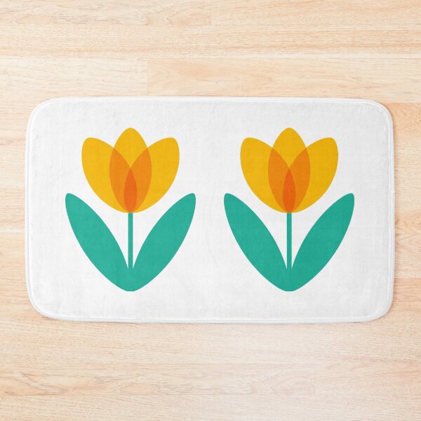 Item preview, Yellow Tulip in White by Suzie London designed and sold by SuzieLondon.