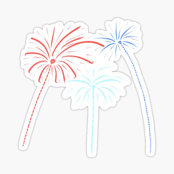 Fireworks Sticker
