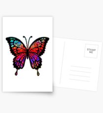 Psychedelic Butterfly Postcards