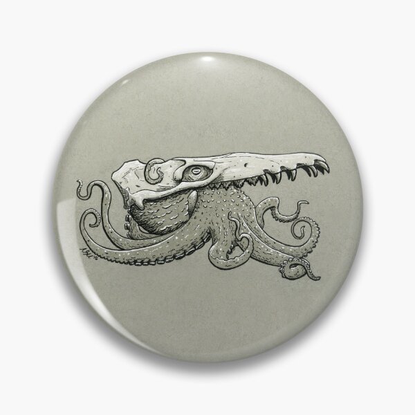 Item preview, Basilosaurus Skull Octopus designed and sold by Natalie Metzger.
