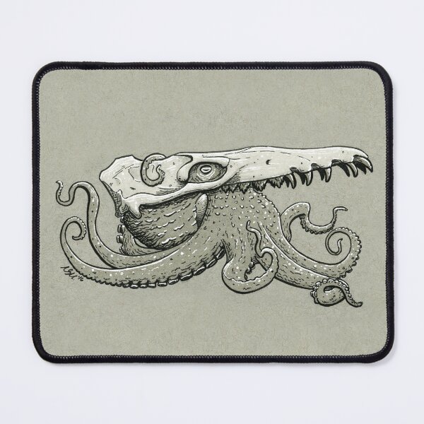Item preview, Basilosaurus Skull Octopus designed and sold by Natalie Metzger.