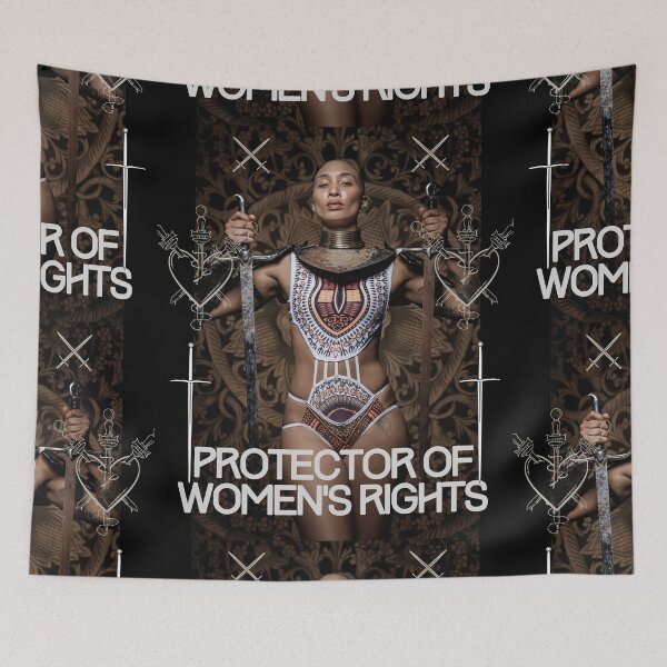 Item preview, Protector Of Women's Rights Digital Photography Collage Design designed and sold by EarthArtDesigns.