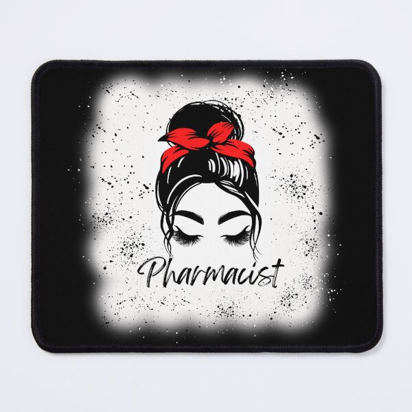 Item preview, pharmacist messy bun designed and sold by Hey-Nice-Shirt.
