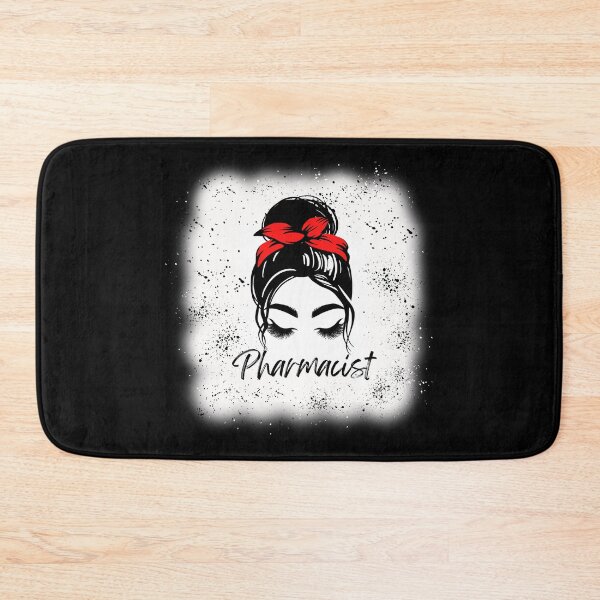 Item preview, pharmacist messy bun designed and sold by Hey-Nice-Shirt.