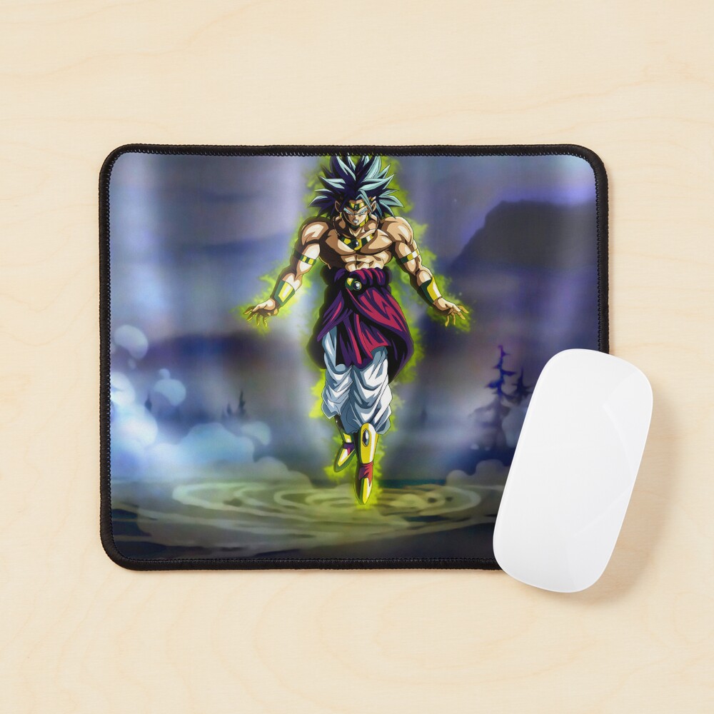 Mousepad Dragon Ball Broly Goku Vegeta Anime com apoio