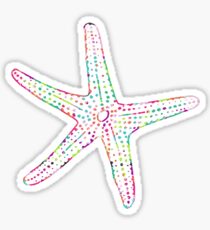 Lilly Pulitzer Star Fish Sticker