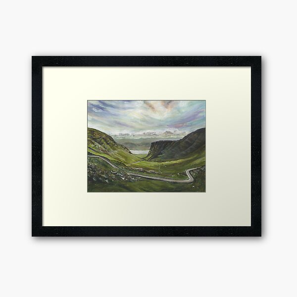 Bealach na Ba. Applecross Framed Art Print