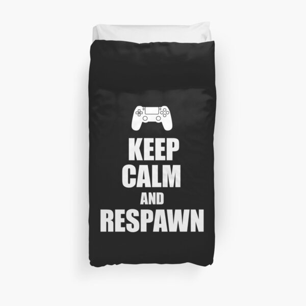 Gamer, Keep calm and respawn Funda nórdica
