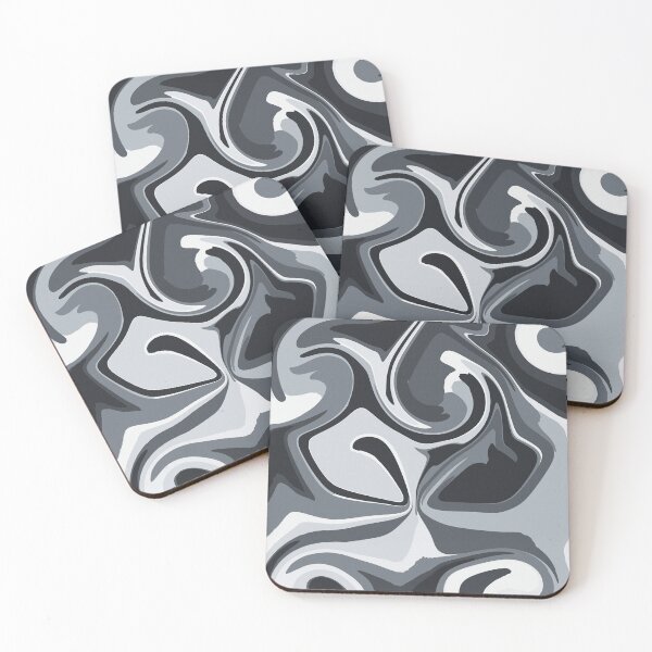 Item preview, Hippie illustration in calm gray tones. Flowing. designed and sold by MagnetitaBySil.