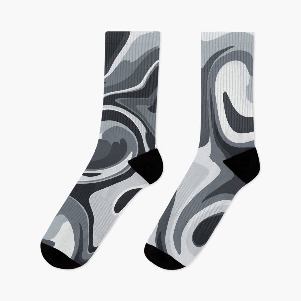 Item preview, Hippie illustration in calm gray tones. Flowing. designed and sold by MagnetitaBySil.