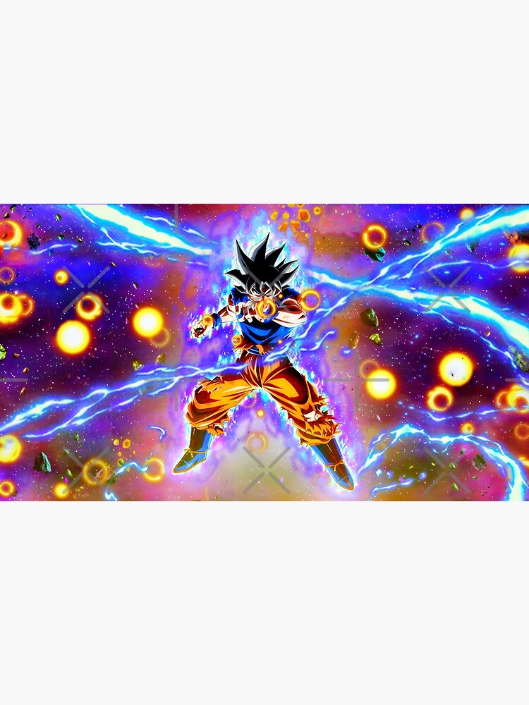 Trippy Ultra Instinct Goku Dragon Ball Super Vertical Canvas Wall Art -  Anime Ape